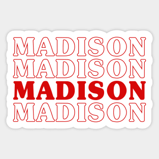 University of Wisconsin-Madison Sticker